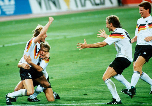 Fotboll, VM, Final, Tyskland jubel