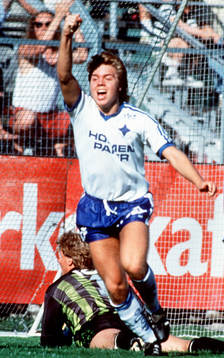 Fotboll, Allsvenskan, Tomas Brolin, Norrköping, jubel