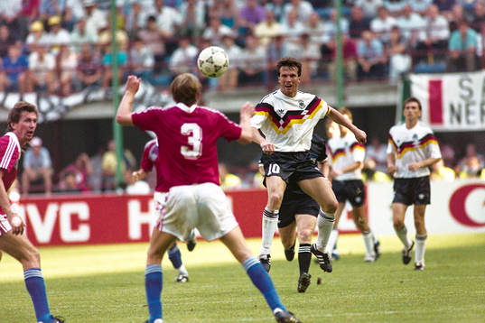 Lothar Matthäus, Västtyskland och Miroslav Kadlec,