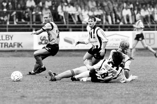 Fotboll, Div 1 Södra, Mjällby - Landskrona, 0-2