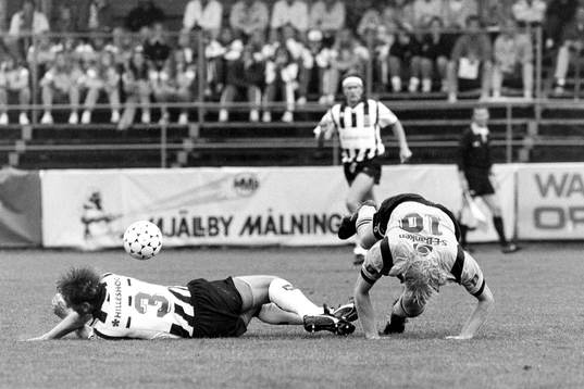 Stephan Ward, Landskrona och Mikael Holgersson, Mjällby