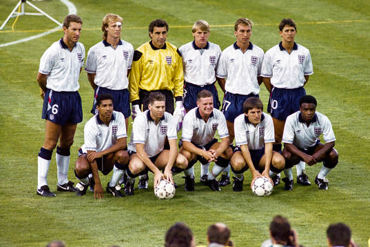 Englands startelva