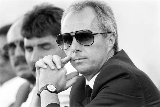 Sven-Göran Eriksson, tränare i Benfica