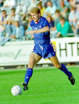 Football, Friendly Training Game 1990, Helsingborg -
