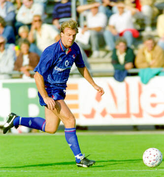 Football, Friendly Training Game 1990, Helsingborg -