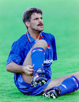 Football, Friendly Training Game 1990, Helsingborg -