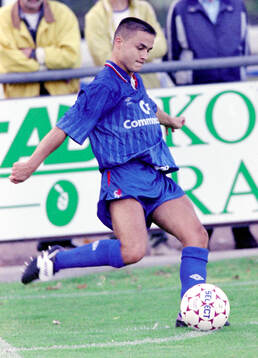 Football, Friendly Training Game 1990, Helsingborg -