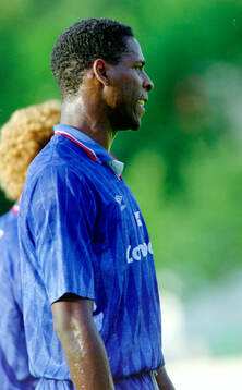 Football, Friendly Training Game 1990, Helsingborg -