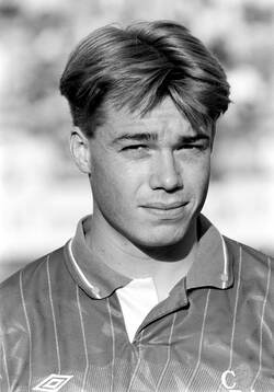 Football, Friendly Training Game 1990, Helsingborg -