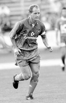 Football, Friendly Training Game 1990, Helsingborg -