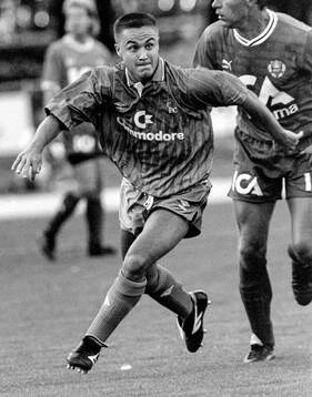 Football, Friendly Training Game 1990, Helsingborg -
