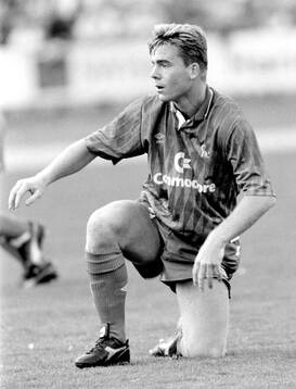 Football, Friendly Training Game 1990, Helsingborg -