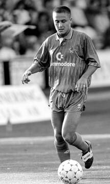 Football, Friendly Training Game 1990, Helsingborg -