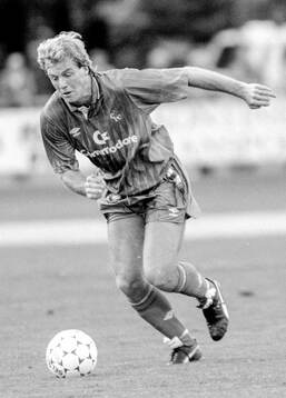 Football, Friendly Training Game 1990, Helsingborg -