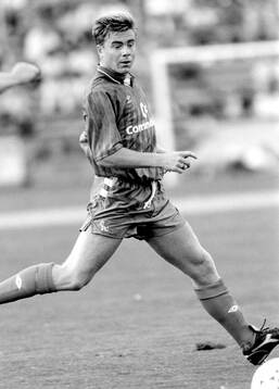 Football, Friendly Training Game 1990, Helsingborg -
