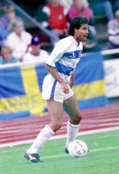 Football, Friendly 1990, Västerås SK - Queens Park