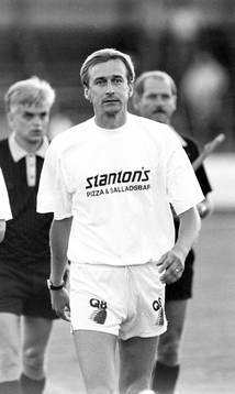 Rutger Backe, tränare i Varberg
