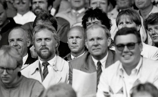Tommy Svensson på läktaren