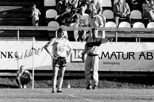 Leif Målberg, tränare i Elfsborg