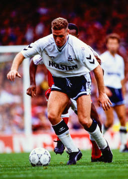 Tottenhams Paul Gascoigne