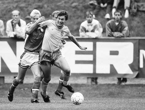 Patrik Andersson, Sverige med bollen
