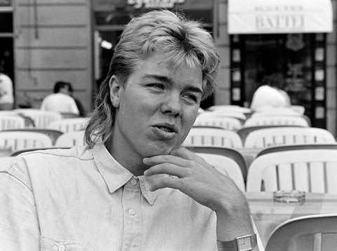 Tomas Brolin på stan