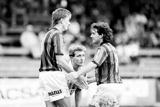 Magnus Gustafsson och Simon Hunt, Gais