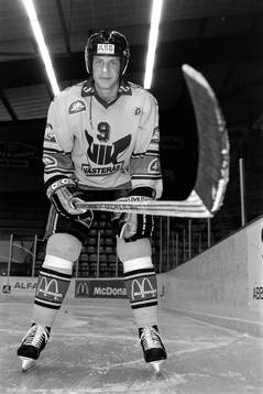 Nicklas Lidström på isen