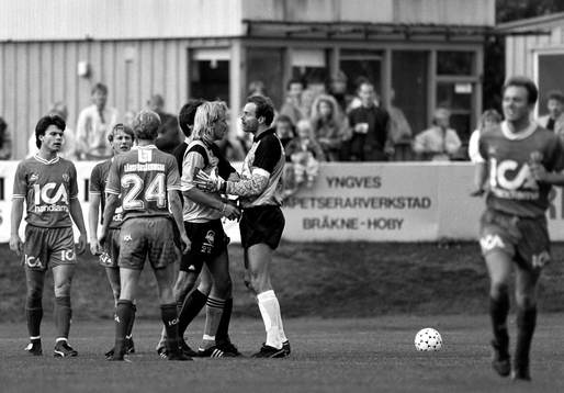 Hans Larsson, Mjällby och helsingborgs målvakt Jan