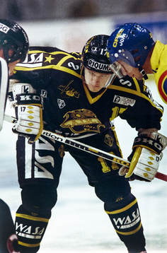 Peter Hammarström. AIK i en tekning