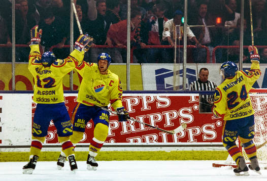 Peter Nilsson, Thomas Eriksson och Anders Johnson,