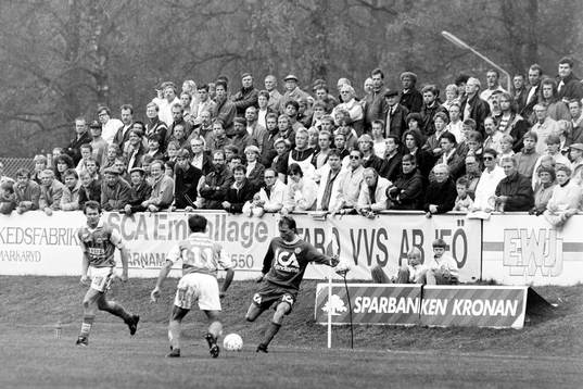 Fotboll, Div 1 Södra, Markaryd - Helsingborg, 1-2