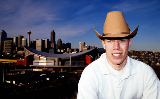 Jonas Bergqvist, Calgary Flames, Saddledome