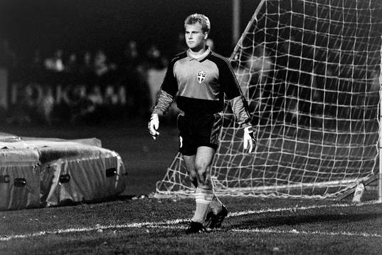 Jan Ekholm, målvakt i Sverige