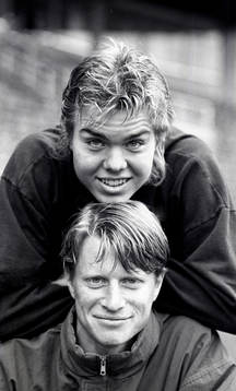 Stefan Pettersson och Tomas Brolin