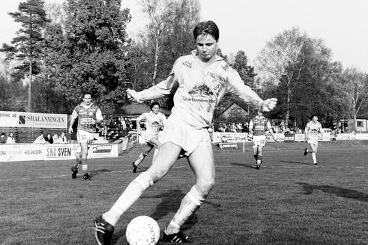 Bläddra bland fler bilder av Fotboll, Div 1 Södra, Markaryd - Oddevold, 1-2