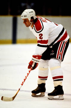 Ishockey, NHL, New Jersey Devils - Minnesota North Stars,