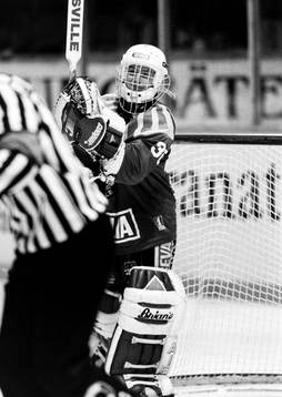 Michael Sundlöv, målvakt i Brynäs