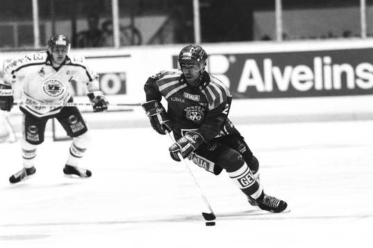 Patrik Erickson, Brynäs med pucken