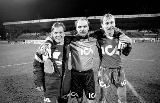 Kaj Eskelinen, Thomas Ravelli och Ola Svensson, Göteborg