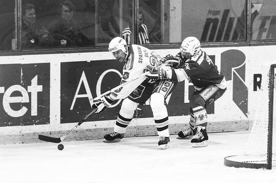 Mats Lusth, Malmö med pucken