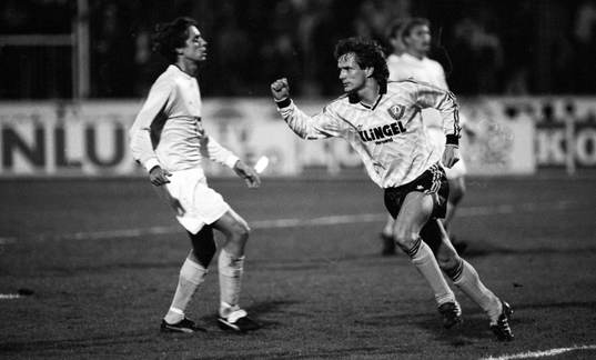 Bläddra bland fler bilder av Fotboll, Europacupen, Malmö FF - Dynamo Dresden
