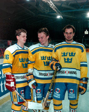 Bengt-Åke Gustafsson, Tomas Forslund och Patrik Carnbäck