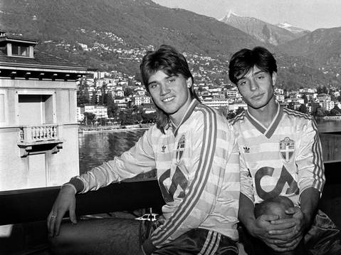 Jonny Rödlund och Georgios Karantanasis, Sverige