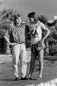 Tomas Brolin och Jonny Rödlund, Sverige