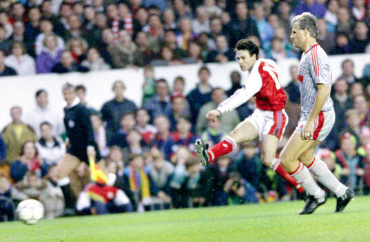 Football, First Division, England 1990-1991, Arsenal -