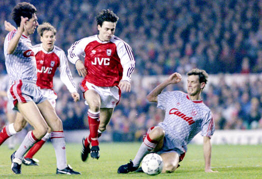 Football, First Division, England 1990-1991, Arsenal -
