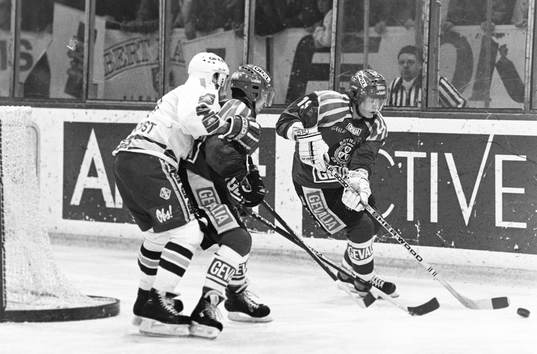 Anders Gozzi, Brynäs med pucken