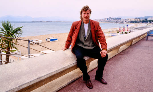 Johnny Ekström, AS Cannes, på La Croisette
