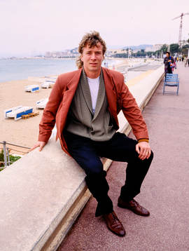 Johnny Ekström, AS Cannes, på La Croisette
